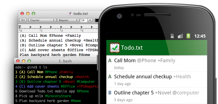 Todo.txt apps