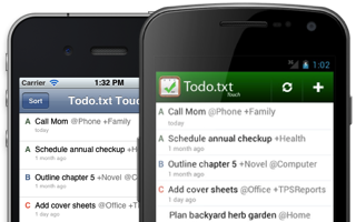 Todo.txt mobile apps