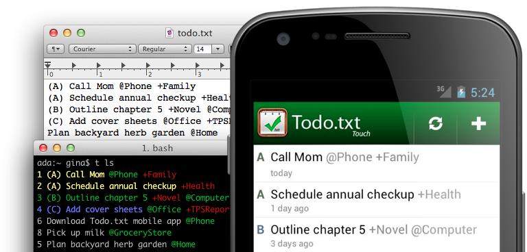 Todo.txt apps