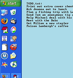 Displaying todo.txt on the Windows desktop with Samurize